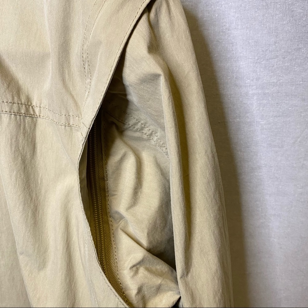 Weekender Traveler Men's Travel Convertible Jacket Correspondent Light Tan Large - Picture 9 of 16